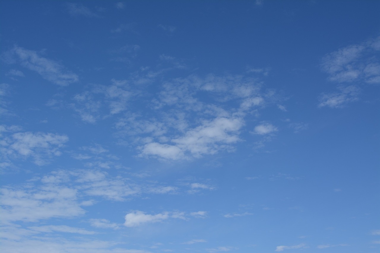 Blue skies